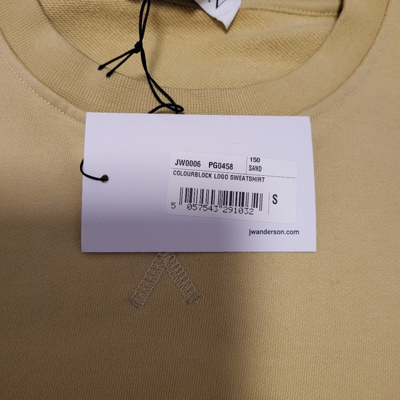 JW ANDERSON Checkered Sleeve Swaetshirt - Picture 8 of 8